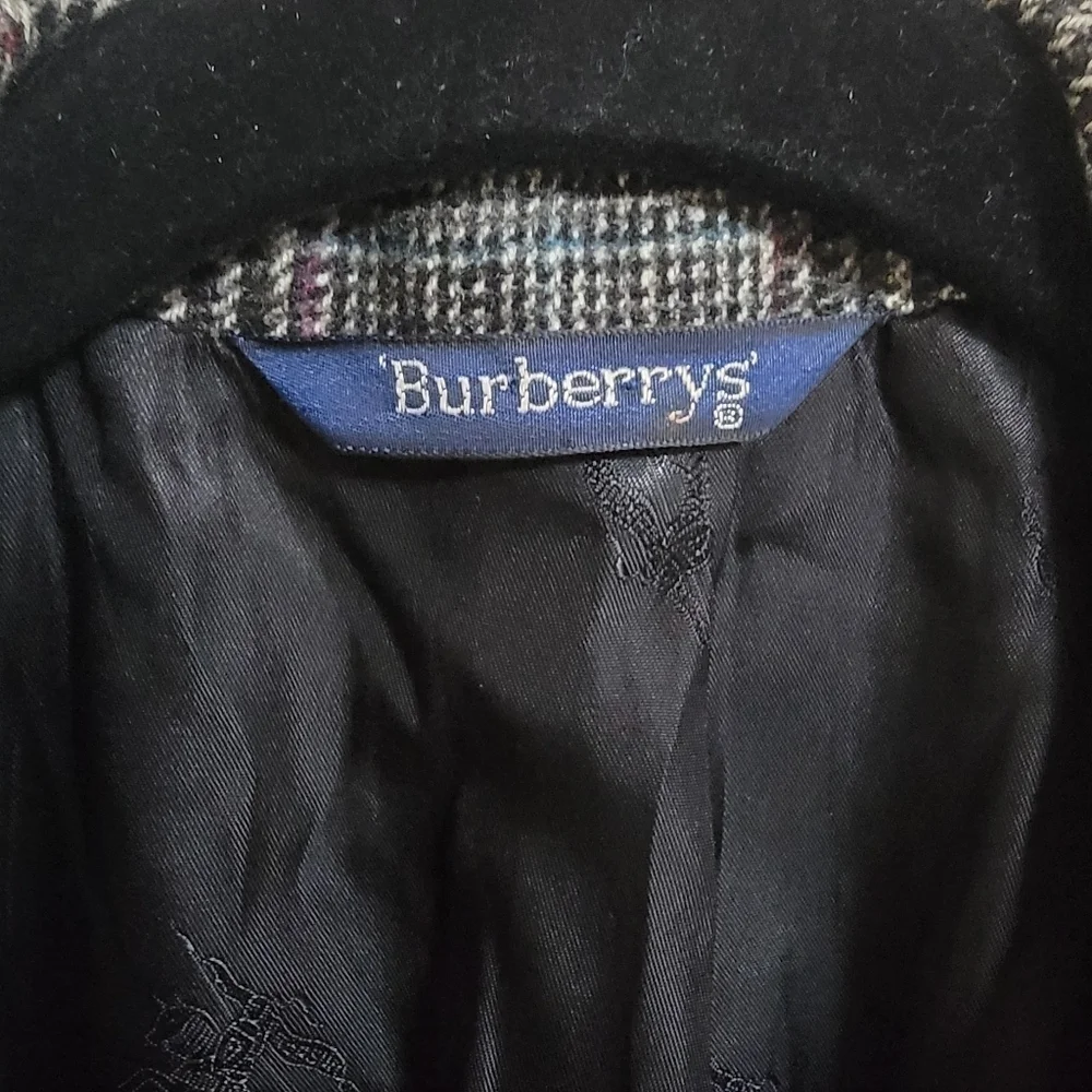 Vintage Burberrys' Camel Hair Jacket/Suit Coat